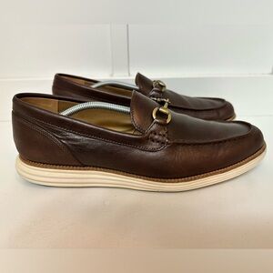 Cole Haan Grand OS Brown Venetian Bit Loafers Men's Size 13 Slip On Shoes C23926